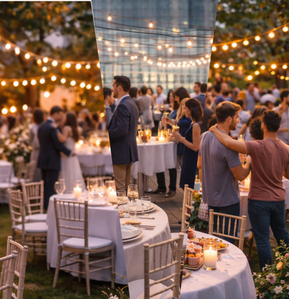 Adapté à chaque évènement